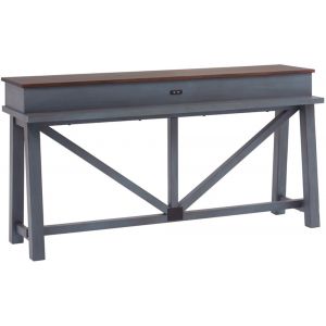 Emery Park - Pinebrook Console Bar Table in Denim Finish - I629-9151-DEN