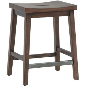 Emery Park - Pinebrook Stool in Pinebrook Brown Finish - I629-9200