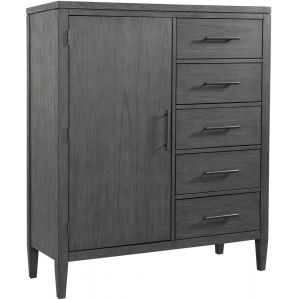 Emery Park - Preston Door Chest in Urbane Grey Finish - I597-457