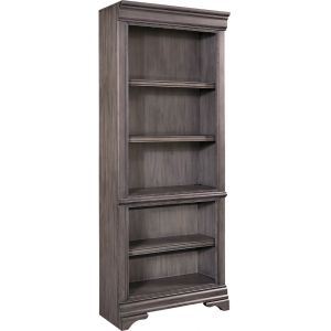 Emery Park - Sinclair Open Bookcase in Ash Grey Finish - I224-333