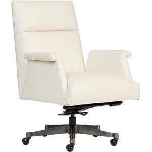 Emery Park - Skylar Exec Chair in Luxe White Finish - A11-3681