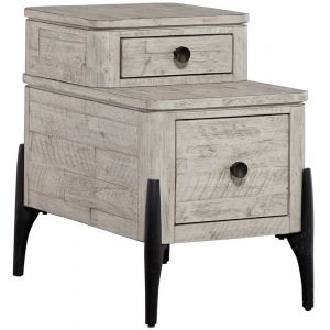 Emery Park - Zane Chairside Table in Parchment Finish - I256-9130