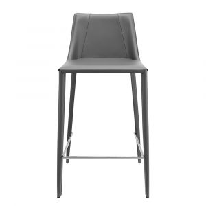 Euro Style - Kalle Counter Stool in Gray - 30916-GRY-MP1