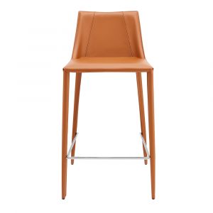 Euro Style - Kalle Counter Stool in Cognac - 30916-COG-MP1