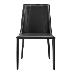 Euro Style - Kalle Side Chair in Black - 30914-BLK-MP1
