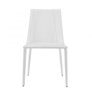 Euro Style - Kalle Side Chair in White - 30914-WHT-MP1
