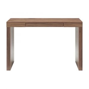 Euro Style - Doug Desk in Walnut with One Drawer - 90303-WAL