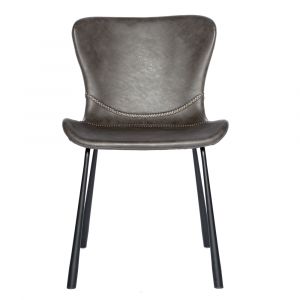Euro Style - Melody Side Chair in Dark Gray (Set of 2) - 30510DKGRY