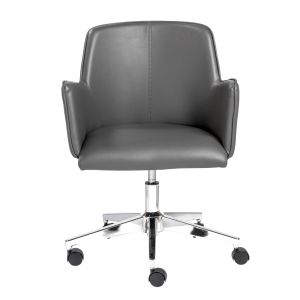 Euro Style - Sunny Pro Office Chair in Gray with Chrome Base - 29724GRY