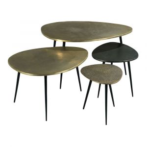 Fairfield Chair Company - Soulful Textures Skipping Stone Nesting Cocktail Table - 8147-12_PROMO CODE 10LD24