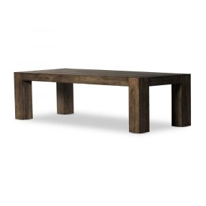 Four Hands - Abaso Dining Table - Ebony Rustic Wormwood Oak - 233931-002