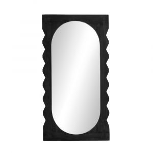 Four Hands - Aldrik Mirror - Black Reclaimed Pine - 226487-003