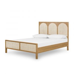 Four Hands - Allegra Bed - Natural Cane - King - 109713-002
