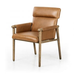 Four Hands - Almada Dining Armchair - Valencia Camel - 233045-004