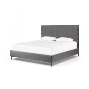 Four Hands - Anderson Bed - Knoll Charcoal - King - 225707-003
