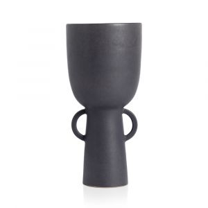 Four Hands - Anillo Narrow Vase - Matte Black - 231774-001