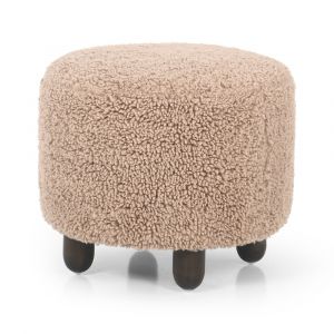 Four Hands - Aniston Ottoman - Andes Toast - 230810-004