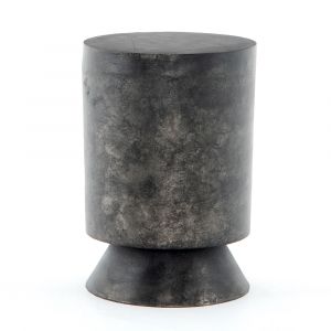 Four Hands - Antonella End Table - Raw Black - 225119-001