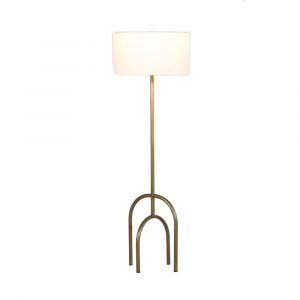 Four Hands - Asher - Arc Floor Lamp - Antique Brass Iron - 225909-004