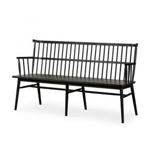 Four Hands - Aspen Large Bench - Black Oak - 104499-003