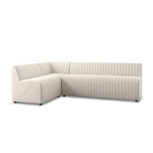 Four Hands - Augustine Dining Banquette, L-Shape - Capri Oatmeal - 231702-001