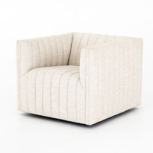 Four Hands - Augustine Swivel Chair - Dover Crescent - 105768-009