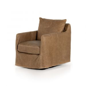 Four Hands - Banks Swivel Chair - Palermo Drift - 106182-091
