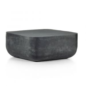 Four Hands - Basil Square Coffee Table - Aged Grey - 229988-001
