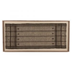 Four Hands - Bhujodi Textile - Mocha - Rustic Walnut - 234258-004