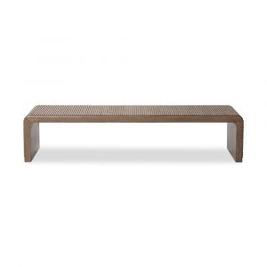 Four Hands - Bina - Leo Coffee Table - Rustic Grey - 231785-002