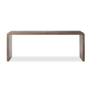 Four Hands - Bina - Leo Console Table - Rustic Grey - 231789-002