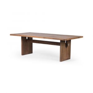 Four Hands - Brandy Dining Table - Rustic Weathered Elm - 236070-001