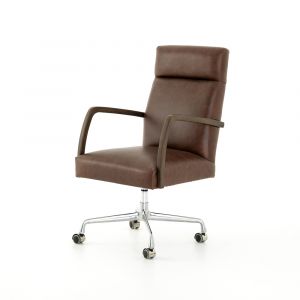 Four Hands - Bryson Desk Chair - Havana Brown - 105577-007