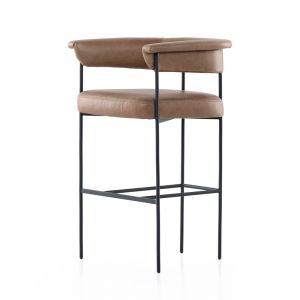 Four Hands - Carrie Bar Stool - Chaps Saddle - 108498-004