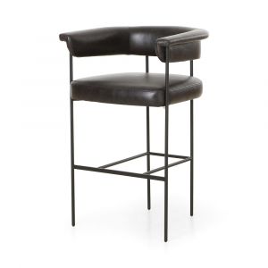 Four Hands - Carrie Bar Stool - Sonoma Black - 108498-008