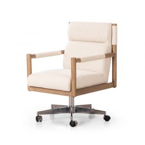 Four Hands - Caswell - Kiano Desk Chair-Charter Oatmeal - 237316-001