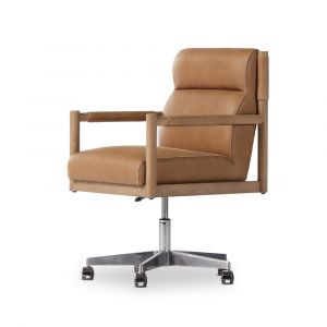 Four Hands - Caswell - Kiano Desk Chair-Palermo Drift - 237316-002