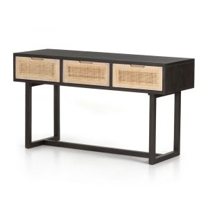 Four Hands - Clarita Console Table - Black Mango - 226632-002