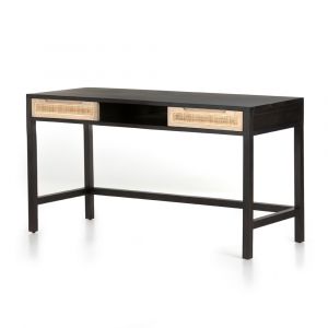 Four Hands - Clarita Modular Desk - Black Mango - 227706-001