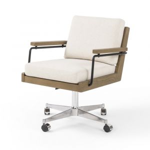 Four Hands - Clifford Desk Chair - Savile Flax - 226003-001