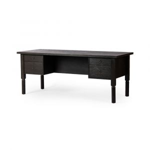 Four Hands - Concord Desk - Charcoal Oak - 236529-001