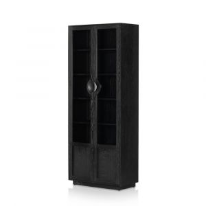 Four Hands - Coraline Cabinet - Brushed Ebony Oak - 233571-001