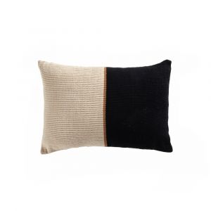 Four Hands - Costa - Handwoven Merido Pillow-Black-14