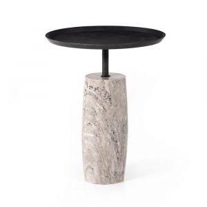 Four Hands - Cronos End Table - Aged Grey - 226804-002