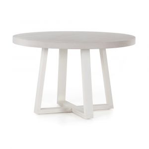 Four Hands - Cyrus Outdoor Round Dining Table - Natural Sand - 104940-002