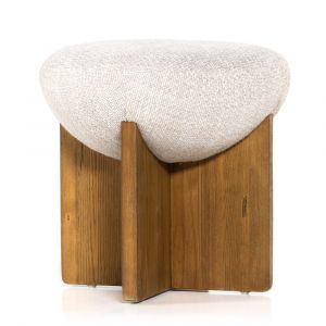 Four Hands - Dax Small Ottoman - Gibson Wheat - 229392-002