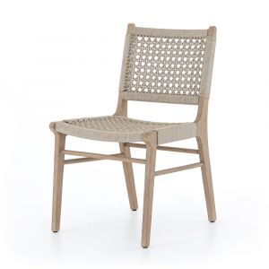 Four Hands - Delmar Outdoor Dining Chair - Washed Brown - JSOL-031A