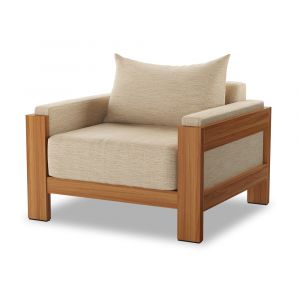 Four Hands - Duvall - Chapman Outdoor Chair-Casa Cream - 236814-003
