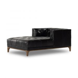 Four Hands - Dylan Chaise Lounge - Rider Black - CKEN-154C-396