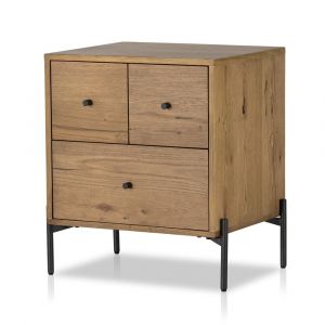 Four Hands - Eaton Nightstand - Amber Oak Resin - 109286-002